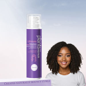 Crème coiffante à l'huile d'argan de marque privée définition pour cheveux bouclés tenue légère crème pour cheveux bouclés crème anti-frisottis pour cheveux - Product Image 1