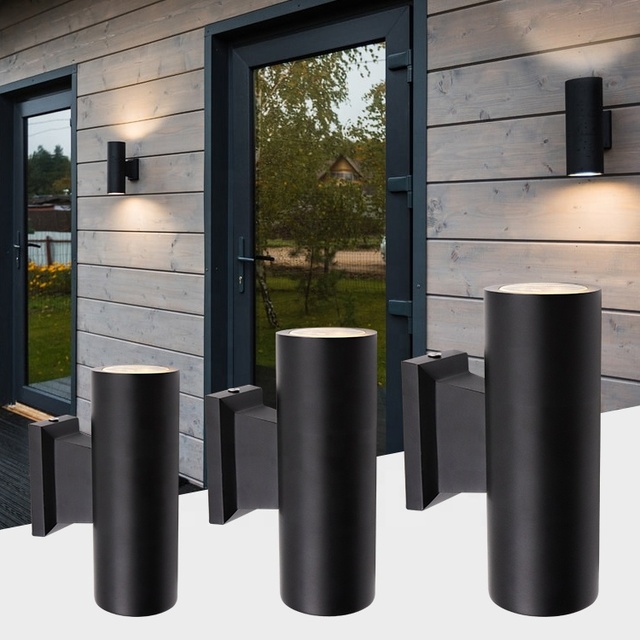 IN STOCK LED Brass up and Down Light Wall Sconce 12V Output Indoor Outdoor MR16 Fixture for Garden Architecture Art Lighting