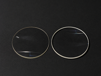 Lentille convexe plate - élément optique sphérique convexe unilatéral - lentille de mise au point pour vision artificielle