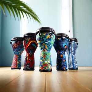 Wholesale Musical Instruments Hand Percussion <b>Drum</b> Colorful 10 Inch African <b>Drum</b> Master's <b>Drum</b> - Product Image 1