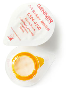 Filtre cellulaire 40 µm/70 µm/100 µm construit à partir d'un cadre en polypropylène de qualité médicale intégré à une <span class=keywords><strong>membrane</strong></span> de filtration en nylon - Product Image 6