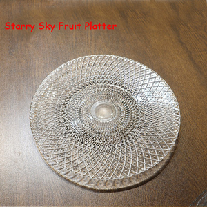 Plato de Vidrio Transparente Ecológico Hecho a Mano para Aperitivos, Bandeja de Frutas para el Hogar, Plato para Café de Oficina, Plato para Guardar Nueces, Semillas de Girasol - Product Image 6