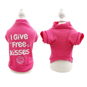 Diferentes diseños Hot Heart Holiday Party Día de San Valentín Ropa para perros Camiseta para perros Camisetas para perros Camiseta Ropa para mascotas en verano - Product Image 5