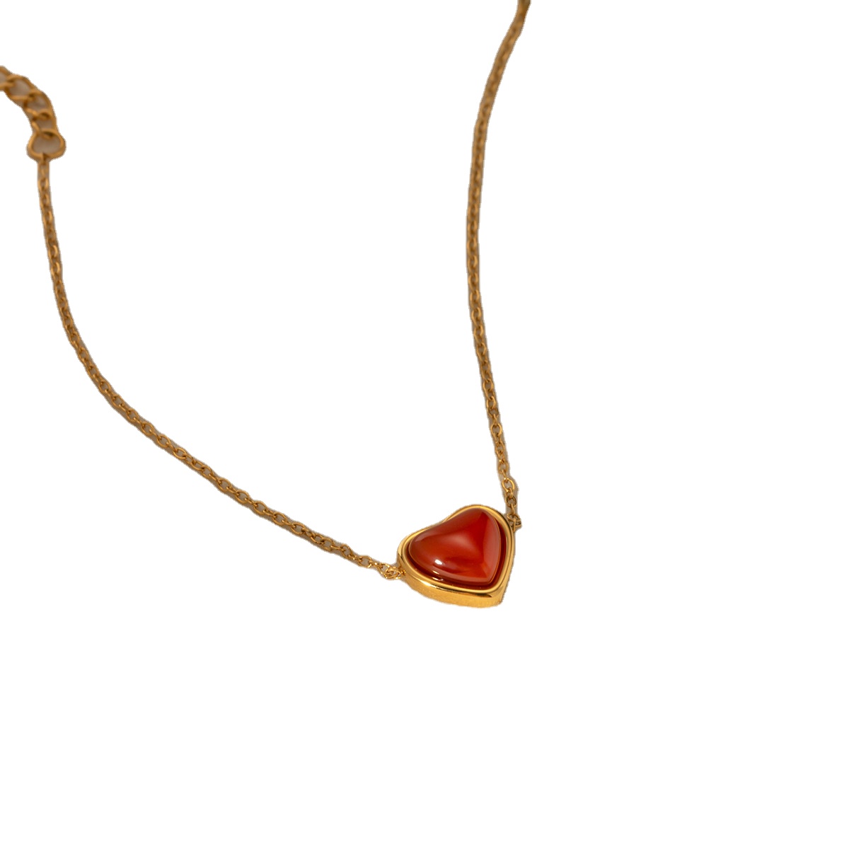 Collana Bronzallure - Altissima -Pendente- Tre Cuori Rossi - WSBZ02011