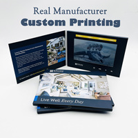 Nouveau lecteur LCD pour solutions d'impression offset sur papier, album photo numérique, prospectus vidéo, brochure, livre, carte de vœux