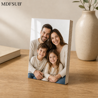 Blocs photo à sublimation vierges 4x6 pouces 12mm MDF pour table, personnalisables, certifiés CARB P2 REACH MDFSUB