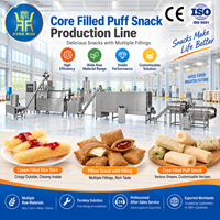 Machine extrudeuse automatique de snacks au maïs fourrés pour la production de snacks soufflés en forme de coussin - Fournisseur d'équipements pour lignes de production