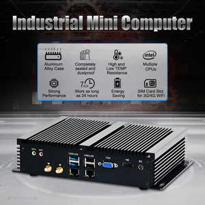 Mini <span class=keywords><strong>PC</strong></span> Portatile Fanless con Processore Intel Core i7 di 10a Generazione, 6 Porte COM, 2 LAN, 8 USB, Sistema Win10/11 o Linux, Display 4K, Doppia LAN - Product Image 1