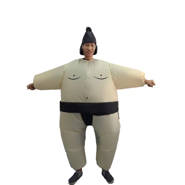 Custom polyester Adults kids halloween christmas Costumes Funny Inflatable Sumo Wrestling Costumes Air Blow UP cartoon cosplay