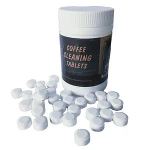 浓缩咖啡机清洁片 (100片)，非常适合Jura，Miele和浓缩咖啡机