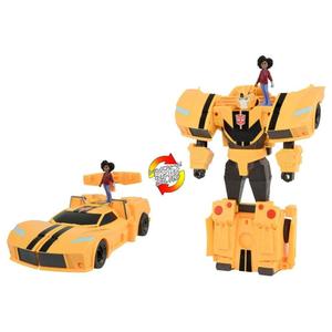 <span class=keywords><strong>Takara</strong></span> หม้อแปลงไฟฟ้า Earthspark ESC-02 Bumblebee & MO Malto Spin แอคชั่นฟิกเกอร์2-in-1หุ่นยนต์รถบรรทุกของเล่นสำหรับสะสมของเล่น - Product Image 2