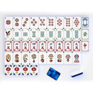 Nouvel ensemble de mahjong portable de luxe vintage 2026 en acrylique <span class=keywords><strong>saphir</strong></span> sculpté, jeu de divertissement pour adultes, cadeau - Product Image 4