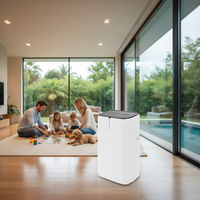 Aire Acondicionado Portátil de 14000 BTU, 220-240V, para Habitaciones