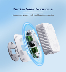 Iot chất lượng không khí cảm biến không khí trong nhà chất lượng thiết bị giám sát CO2 PM2.5 TVOC hcho O3 co ánh sáng PIR phân tích khí - Product Image 6