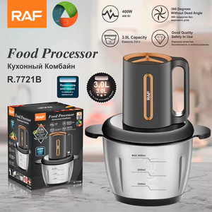 Blender de cuisine 2L, hachoir électrique multifonction en acier inoxydable, bol inclus, pour la préparation de repas pour bébés, vente en gros - Product Image 6