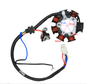 Bobina de Estator Magnética Personalizada de Calidad OEM, Accesorio para Sistemas Eléctricos de Motocicletas para <span class=keywords><strong>Yamaha</strong></span> <span class=keywords><strong>YBR</strong></span> <span class=keywords><strong>125</strong></span> 2000-2001 - Product Image 2