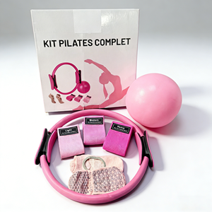 Set de Yoga para el Hogar, Pelota de Yoga, Anillo de <span class=keywords><strong>Pilates</strong></span>, Banda de Resistencia, Kit de <span class=keywords><strong>Pilates</strong></span>, <span class=keywords><strong>Accesorios</strong></span> de Yoga y <span class=keywords><strong>Pilates</strong></span> - Product Image 2
