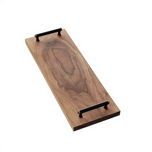 Amazing Eco Friendly Handmade Beer Glass Serving Tray 100% Wooden Polished Finish <b>Microwave</b> Safe Household Unique Logo Wholesale - Product Image 2