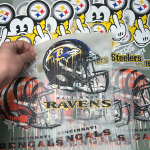 Etiquetas de Vinilo para <span class=keywords><strong>Ropa</strong></span> de la <span class=keywords><strong>NFL</strong></span> al por Mayor, Diseños de Transferencia por Calor, Transferencias DTF Personalizadas, Pegatinas para <span class=keywords><strong>Ropa</strong></span> - Product Image 1