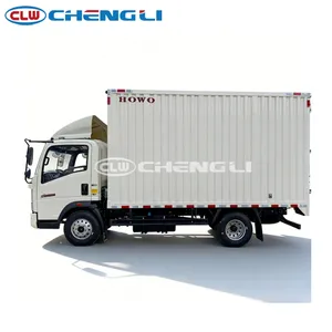 รถบรรทุกตู้บรรทุกขนาดเล็ก HOWO 4x2 สำหรับการขนส่งสินค้าในเมืองและการขนส่งเชิงพาณิชย์ - Product Image 2