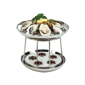 Royal und Luxury Edelstahl <span class=keywords><strong>Seafood</strong></span> <span class=keywords><strong>Tower</strong></span> Meeres früchte Tabletts - Product Image 3