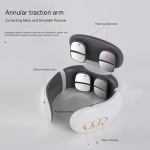 Masajeador eléctrico de cuello y hombros de alta calificación Masajeador cervical de pulso Masajeador de espalda y cuello inalámbrico - Product Image 2