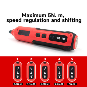 ชุดไขควงไฟฟ้าขนาดเล็ก Ananke Tools ไขควงไฟฟ้าลิเธียมสำหรับใช้ในบ้าน ชุดดอกไขควงไฟฟ้าแบบชาร์จได้ - Product Image 5