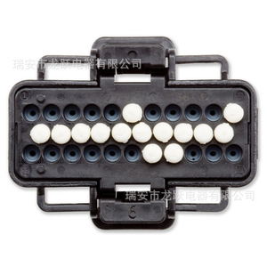 Ford 6.0L Ficm Connector 30 <b>Pin</b> Black Plastic Ap0018 For Fuel Injection Module - Product Image 2