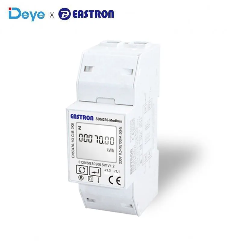 Eastron SDM230 Modbus V1 счетчик энергии Ct бегущая солнечная энергетическая система Deye счетчик энергии однофазный