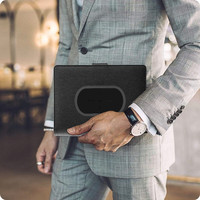 Carnet intelligent A6 personnalisé à couverture rigide avec chargement sans fil et lettrage – Agendas connectés