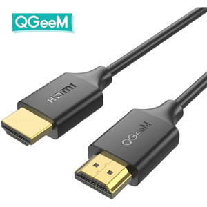 Qgeem สาย HDMI 2.0 4K60Hz ตัวผู้ไปยังตัวผู้สำหรับเครื่องฉายทีวีเครื่องเล่นเกม - Product Image 1