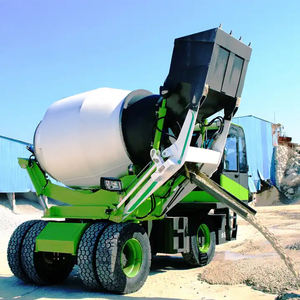 משאית מערבל בטון ניידת קטנה עם העמסה עצמית, מנוע דיזל 3.5 מטר מעוקב, 4X4, מתוצרת סין SQMG - Product Image 2