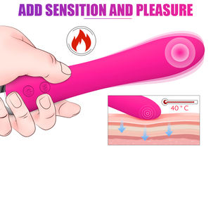 S-HANDE Körpertemperatur-Dildo Vibrator G-Punkt Klitoris-Vibrator Kabelloser Weiblicher Sexspielzeug Elektrischer <span class=keywords><strong>Stimulator</strong></span> für Frauen - Product Image 3