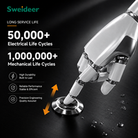 Sweideer - Interruptor de Botón Metálico Personalizado WS2812 RGB de 16 mm, 19 mm, 22 mm, IP65, IP67, IP68, LED, Fabricante OEM y ODM