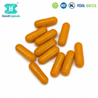 Capsules creuses HPMC d'origine végétale, compatibles végétaliennes, certifiées végétariennes, sans OGM, sans ETO, sans chloroéthanol, résistantes à l'humidité