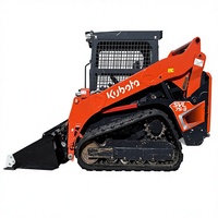 Minipala gommata Kubota SVL75-3 2024, 1.011 ore, motore diesel da 74 CV, attacco rapido manuale, flusso standard, idraulica ausiliaria