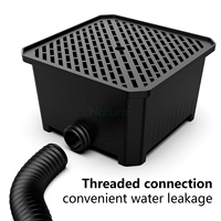 Extensions de tuyau de descente de gouttière Flexible-No Dig Low Profile Catch Basin Downspout Extension Kit Down Spout Extender for Yard