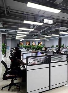 36W 75W Bureau Rectangle Plafond Pendentif LED Lumière Aluminium Acrylique Lustre Linéaire Moderne <span class=keywords><strong>Osram</strong></span> AC LED Ampoules Fanoos Light 95 - Product Image 5