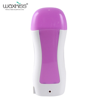 Calentador de Cera en Cartucho Roll-on WAXKISS CWH-003 de 100 ml, Máquina Portátil de Depilación con Cera Suave