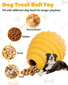Juguete Masticable Interactivo Multifuncional para Perros Yee, de PP Resistente, con Diseño de Panal de Abeja Amarillo, Caja de Alimentación Lenta para Entrenamiento - Product Image 2