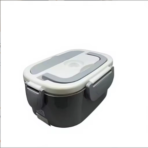Conteneur alimentaire électrique portable en acier inoxydable 1,5 L, best-seller, chauffant et isotherme, pour voiture et extérieur, avec sac de transport - Product Image 2