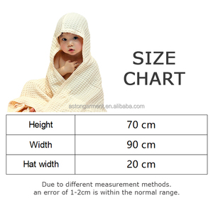 <span class=keywords><strong>Peignoir</strong></span> pour enfant en bambou écologique super doux, couverture en nid d'abeille pour bébé pour un usage domestique - Product Image 5