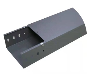 כבל מצופה תעשייתי מגש trunking מגש מלא סגור סוג ערוץ פלדה פחמן ליצרן הנחת כבל לבנייה - Product Image 2