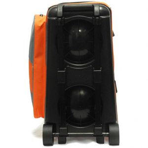 Sac de transport pour balles de bowling BSCI, 2 balles, avec roulettes, compartiment rembourré pour 2 balles, espace pour chaussures - Product Image 2