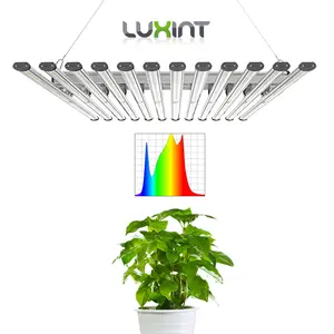 Luxint 12 Bars 720W Led Grow Light Full Spectrum 660nm 2.8umol/J Grow Light
