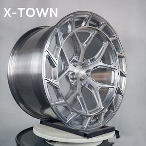 Jantes 17 18 19 20 21 22 24 pouces 5x112 5x120 5x114.3 5x110 à déport profond concave chromées en alliage d'aluminium forgé pour LC3 - Product Image 4