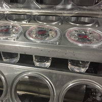 Machine de remplissage et de scellage de gobelets en acier inoxydable pour boissons, produits chimiques, à moteur, pour l'Indonésie, la Thaïlande, la Malaisie