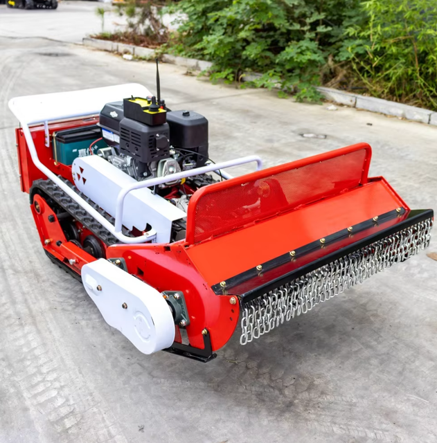 Remote Control Grass Cutter Automatic Lawn Mower Robot Equipment for Grass Cutting