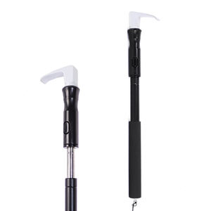 Varilla Telescópica Multifuncional de Acero Inoxidable de 1 Metro y 6 Secciones con Gancho Pequeño y Acoplamiento Rápido para Sujetar Objetos - Product Image 1