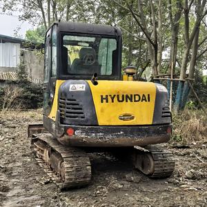 Hyundai originale <span class=keywords><strong>Yanma</strong></span> motore Mini escavatore 6Ton piccola scavatrice con 1 anno di garanzia usato escavatori per la vendita - Product Image 4